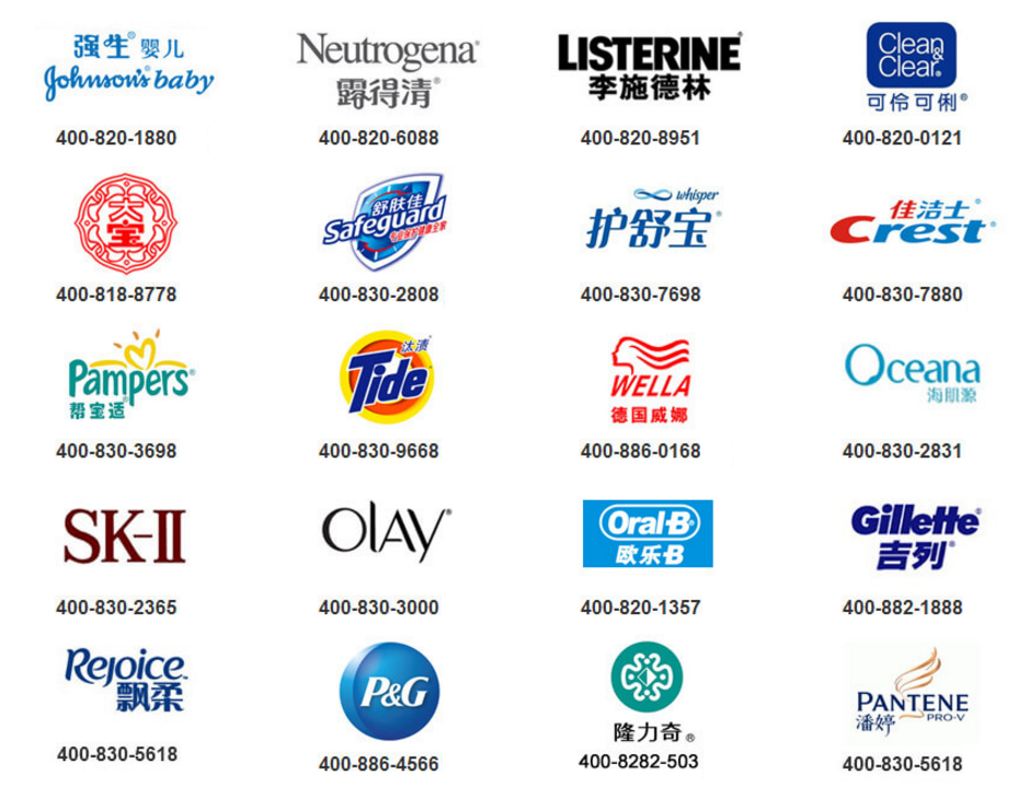 名牌日化企業都在使用400電話 名牌日化企業都在使用400電話